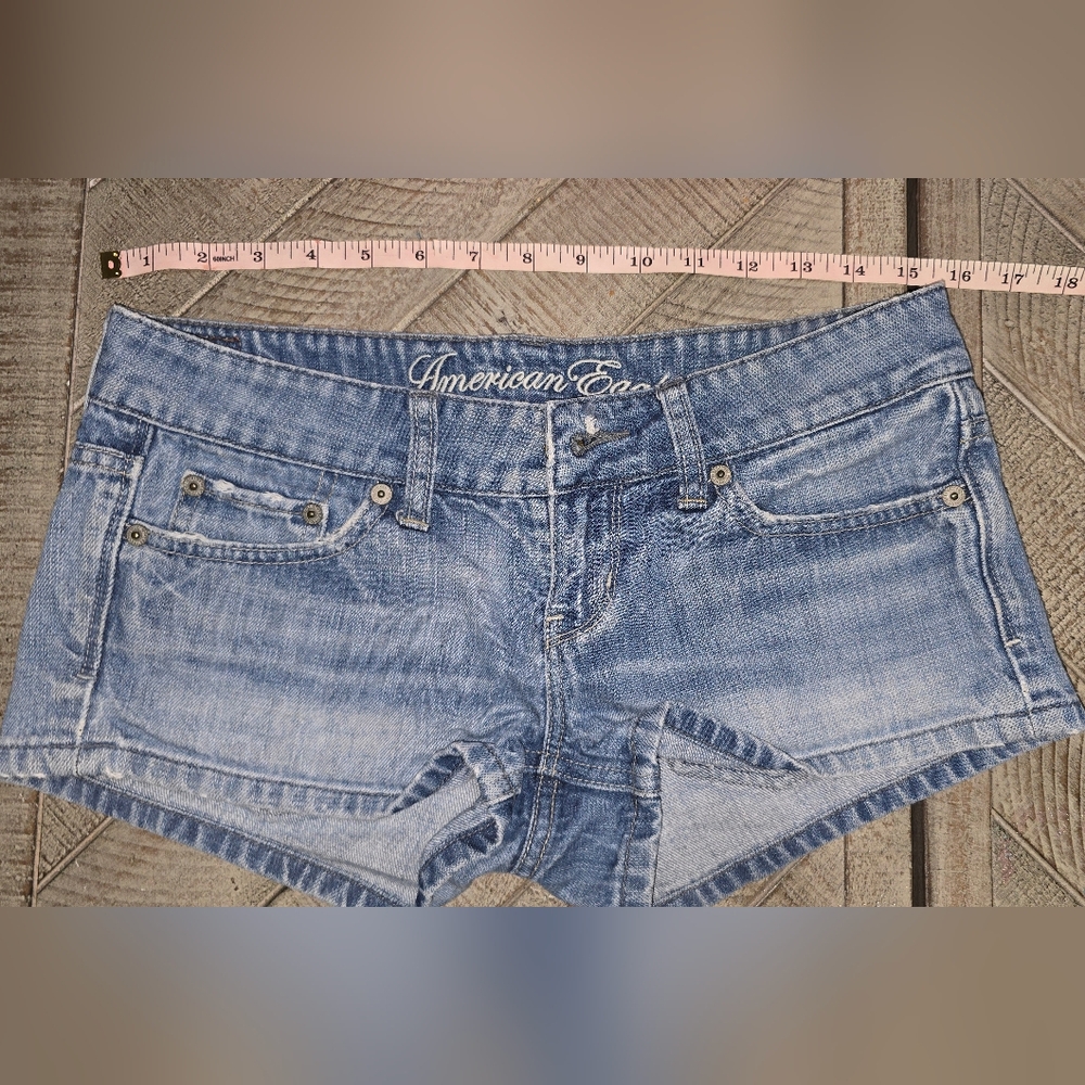 American Eagle Blue Denim Shorts